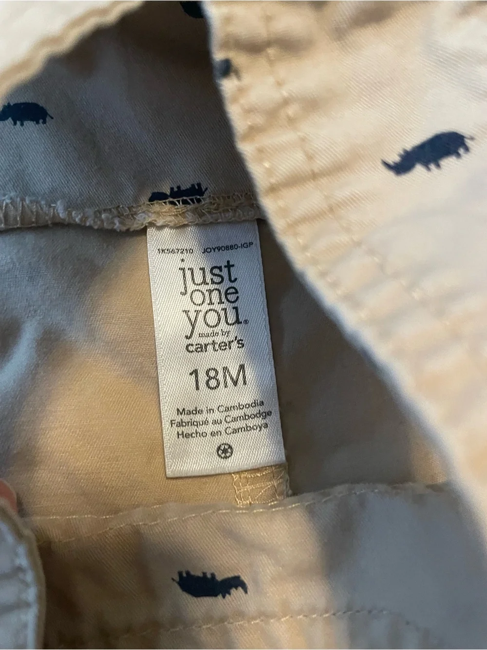 Carter's Baby Boy Romper and Overalls Set (3-Piece Bundle) 18 -24 months